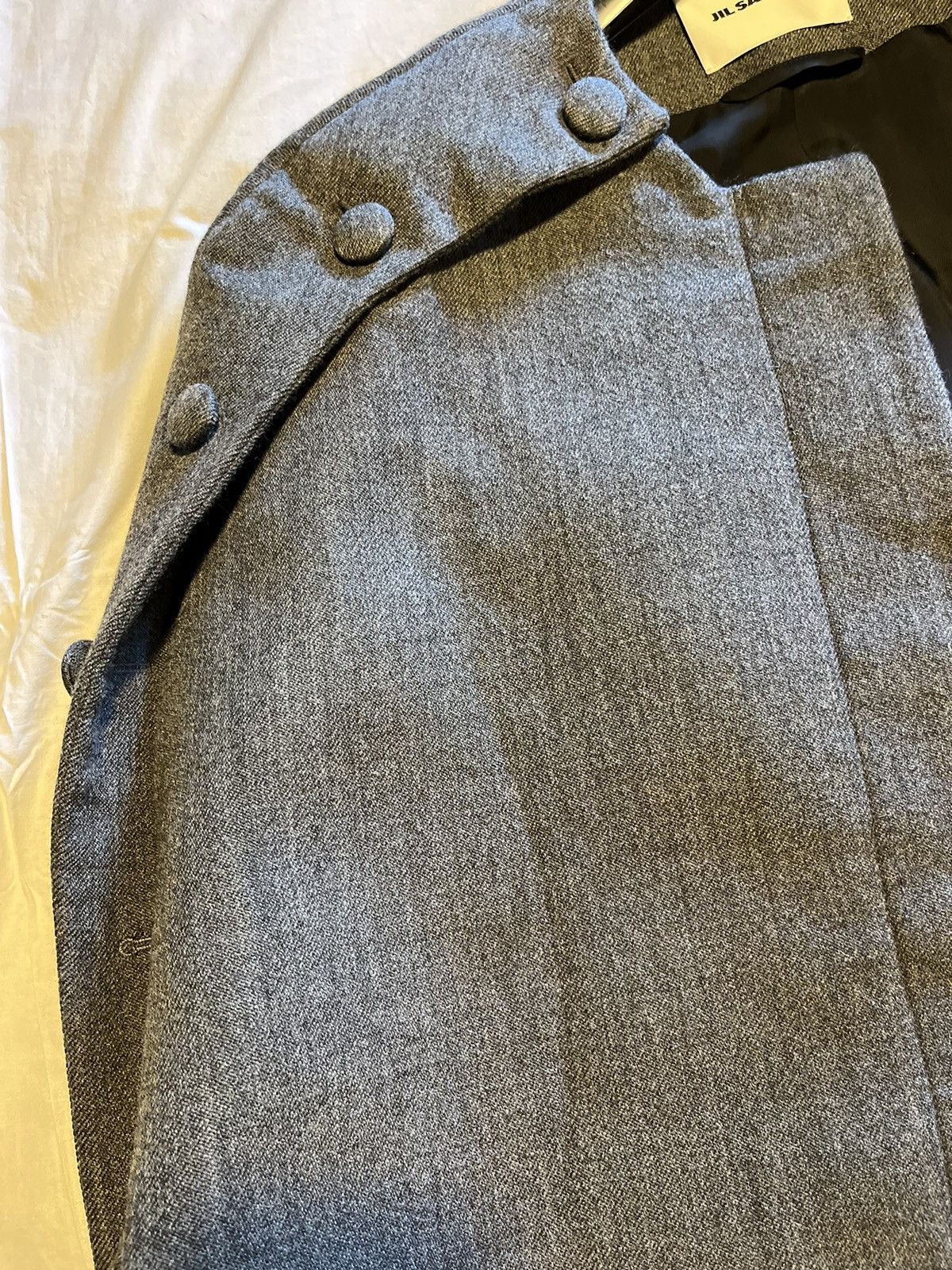 Jil Sander Jil Sander wool cape. Size L / US 10 / IT 46 - 8 Thumbnail
