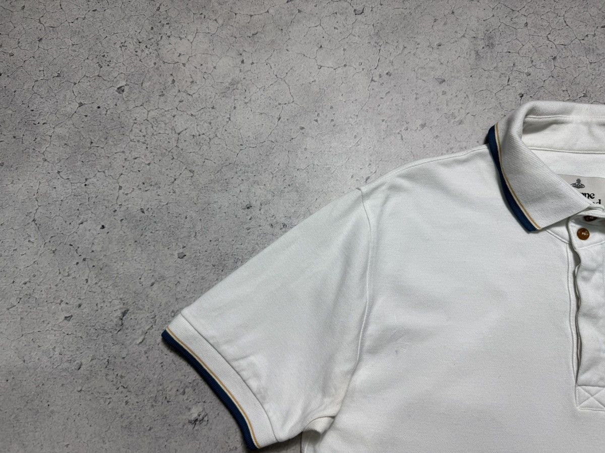Vivienne Westwood Vivienne Westwood Luxury Polo T-Shirt White Size US L / EU 52-54 / 3 - 4 Thumbnail
