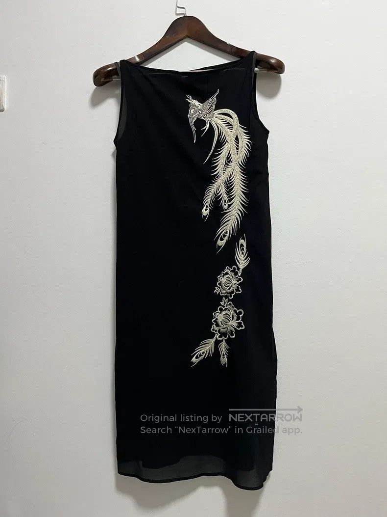 Vivienne Tam VIVIENNE TAM size F Phoenix Embroidery Tulle Dress Size S / US 4 / IT 40 - 1 Thumbnail