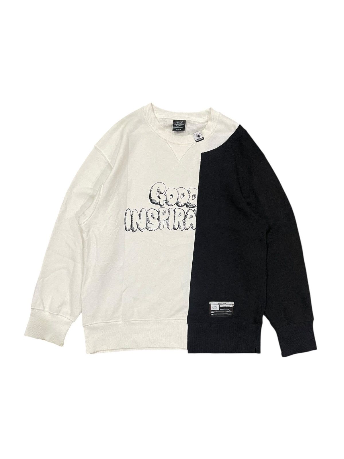 Designer × Japanese Brand × Maison MIHARA YASUHIRO Miharayasuhiro Good Inspiration Split Jumper Sweater Size US M / EU 48-50 / 2 - 2 Thumbnail