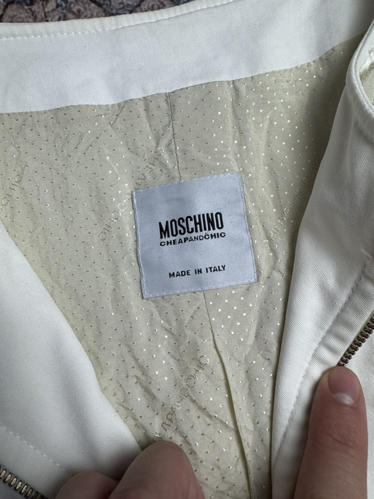 Moschino MOSCHINO CHEAPANDCHIC CROPPED JACKET Size M / US 6-8 / IT 42-44 - 9 Thumbnail