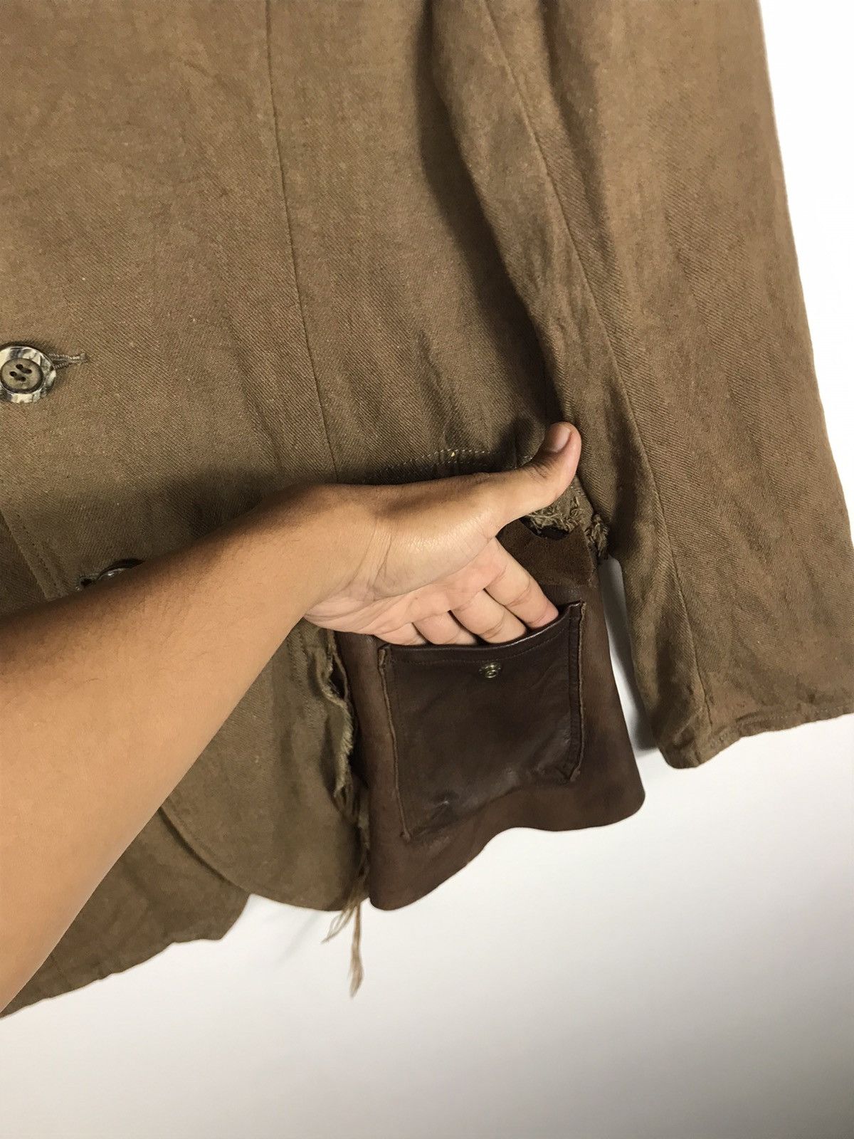 Obelisk ⚡️Rare Design Obelisk Leather Coat Jacket Size US S / EU 44-46 / 1 - 10 Thumbnail
