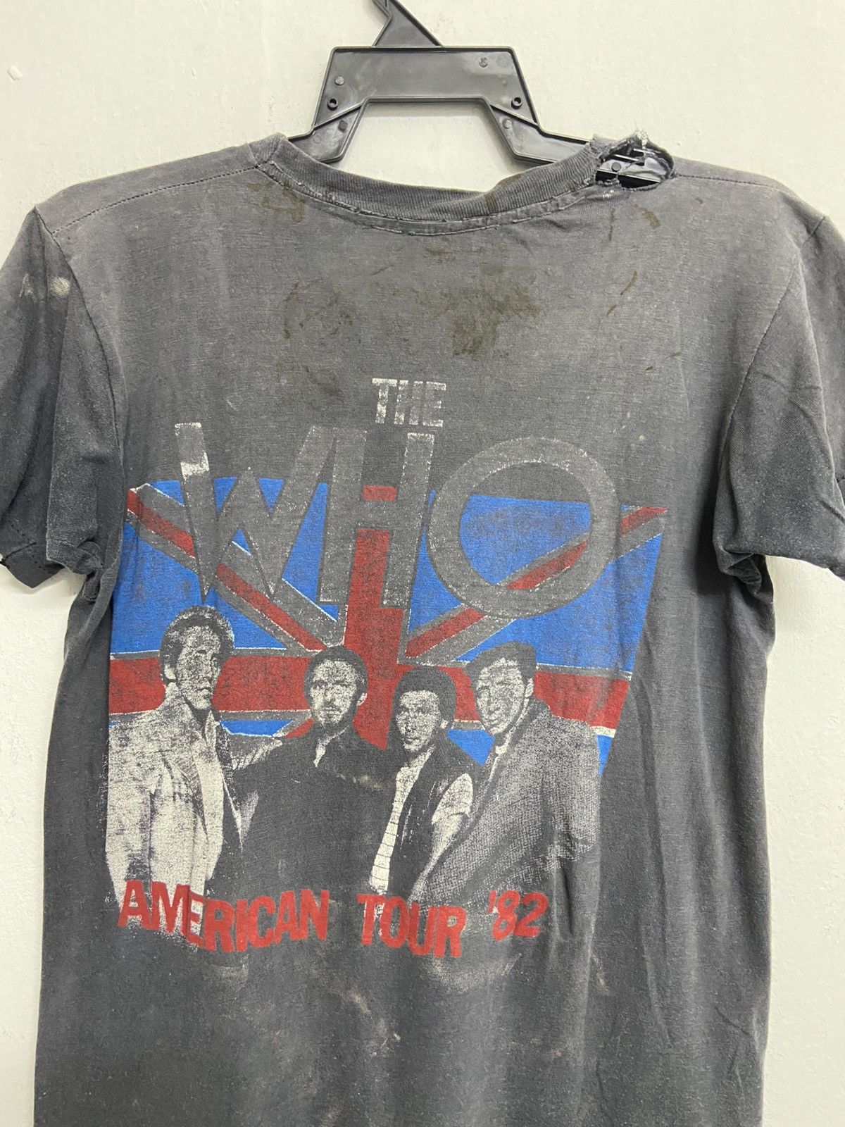 Band Tees Vintage 1982 The Who American Tour Sun Faded Tee Size US S / EU 44-46 / 1 - 6 Thumbnail