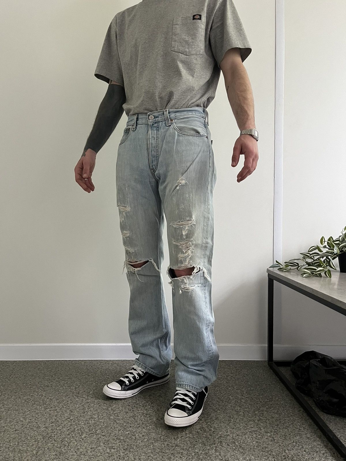 Levi's × Levi's Vintage Clothing VINTAGE LEVI’S 501 mens W32 L34 y2k MADE IN POLAND Size US 32 / EU 48 - 2 Thumbnail