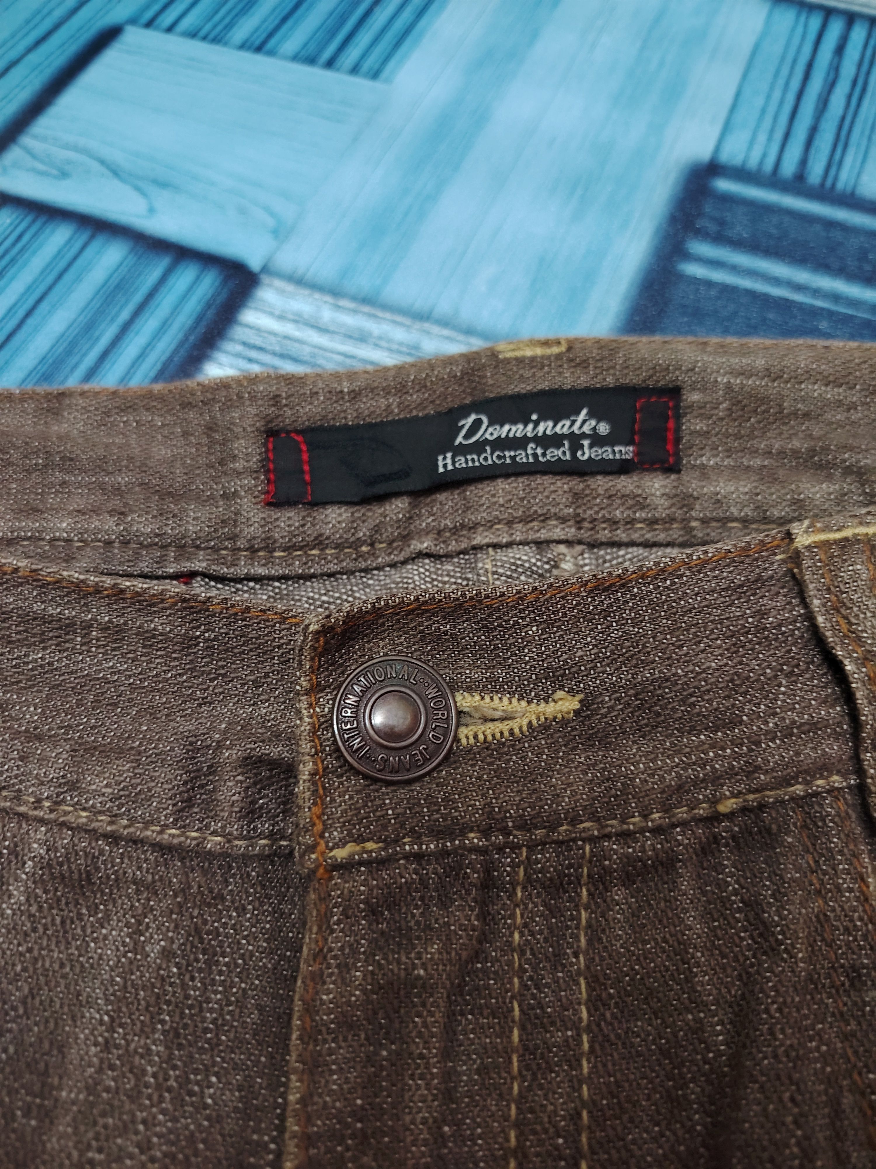 Japanese Brand 💥Insane💥 Japanese Dominate Handcrafted Jeans Flared Pants Size US 34 / EU 50 - 4 Thumbnail