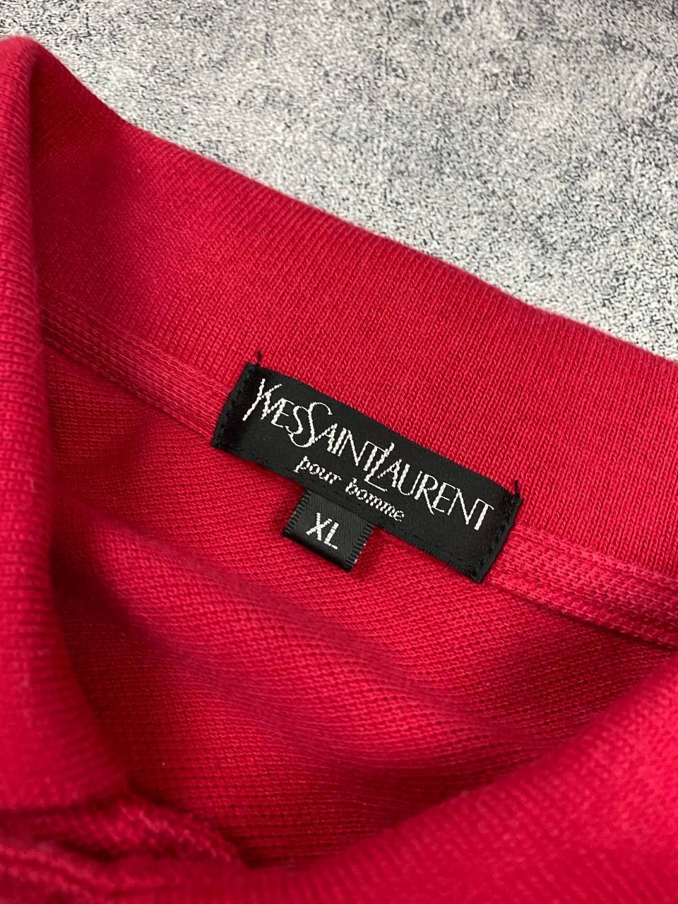 Vintage × Yves Saint Laurent Vintage YSL Yves Saint Laurent polo t shirt Size US XL / EU 56 / 4 - 7 Thumbnail