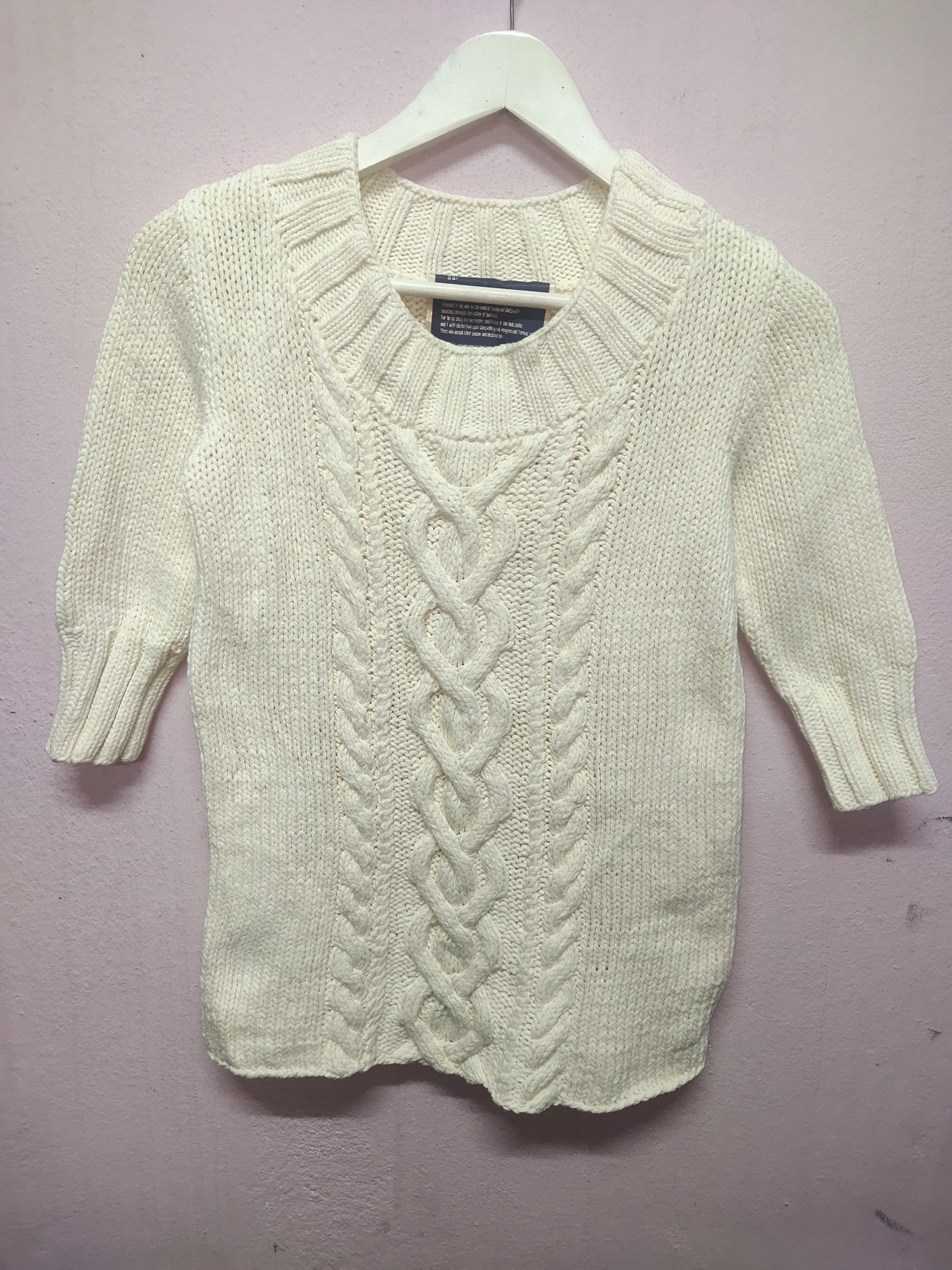 Beauty:Beast Mesh Knit Sweater Loose Knit Grunge Spider Web