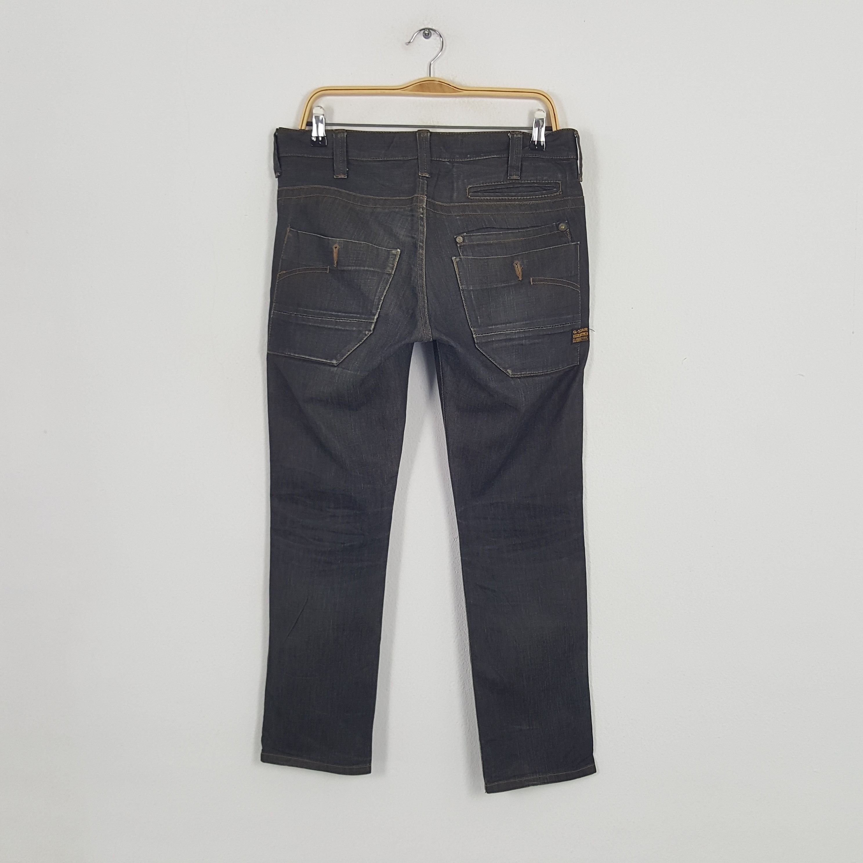 G-Star × If Six Was Nine × Vintage Vintage G-Star Raw Japanese Brand Bikers Denim Jeans Size US 32 / EU 48 - 4 Thumbnail