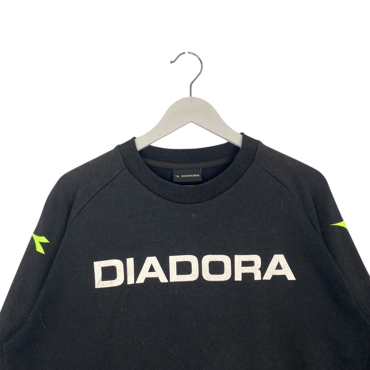 Other Vintage Diadora Crewneck Sweatshirt Black Jumper Size L Size US L / EU 52-54 / 3 - 3 Thumbnail