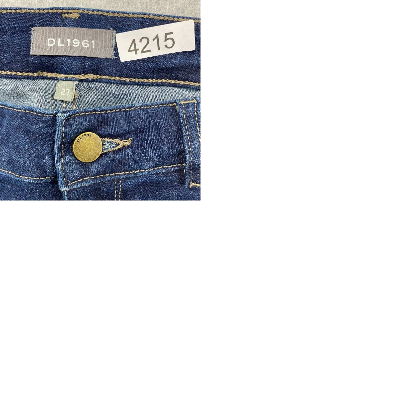 DL1961 DL1961 Margaux Jeans Womens 27 Blue Instasculpt Ankle Skinny Mid Rise Stretch Size 27" / US 4 / IT 40 - 10 Thumbnail