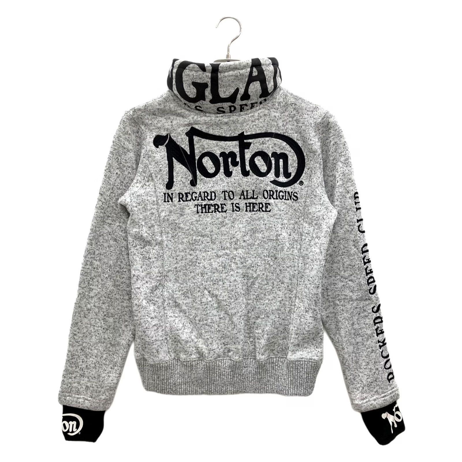 Vintage Norton Zip Jacket Gray Men SMALL Track Jacket 183N1310 Jacket Athletic Zip Size US S / EU 44-46 / 1 - 2 Thumbnail