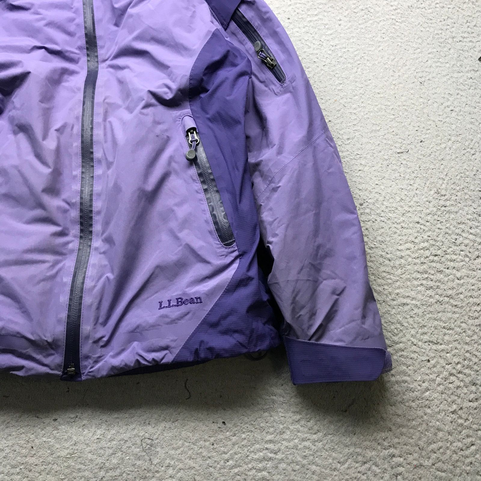 L.L. Bean LL Bean Primaloft 3-in-1 Puffer Jacket Women Medium Purple Size M / US 6-8 / IT 42-44 - 8 Thumbnail