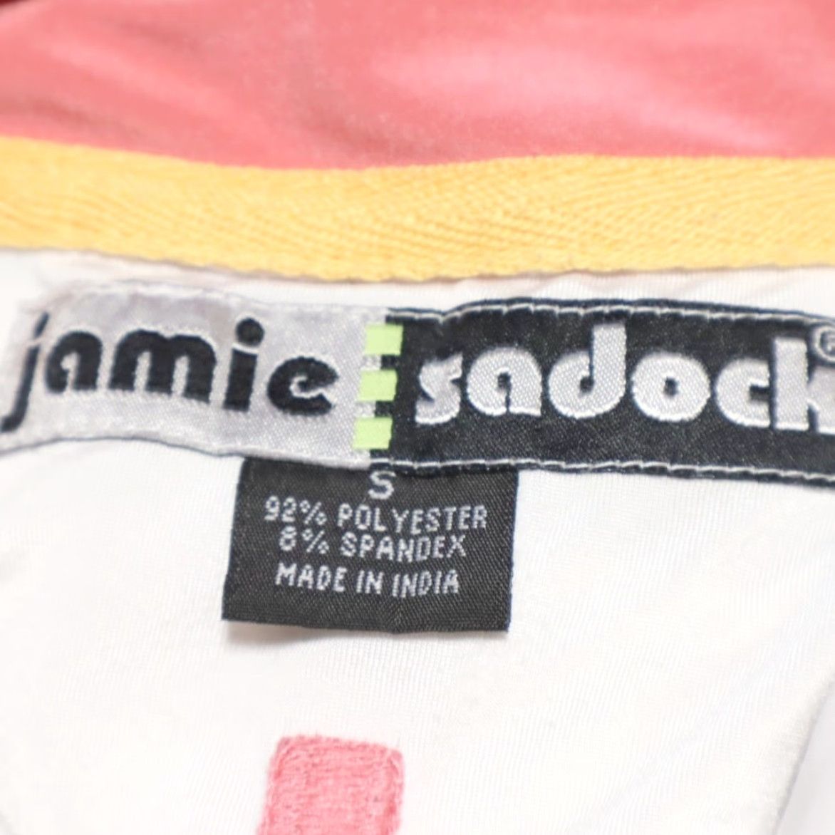 Vintage Jamie Sadock Golf 1/4 Zip Stretch Mock Polo Shirt White Women's S Shirt Polo Women S White Golf 1/4 Zip Stretch Solid Mock Shirt Jamie Sadock Size S / US 4 / IT 40 - 5 Thumbnail
