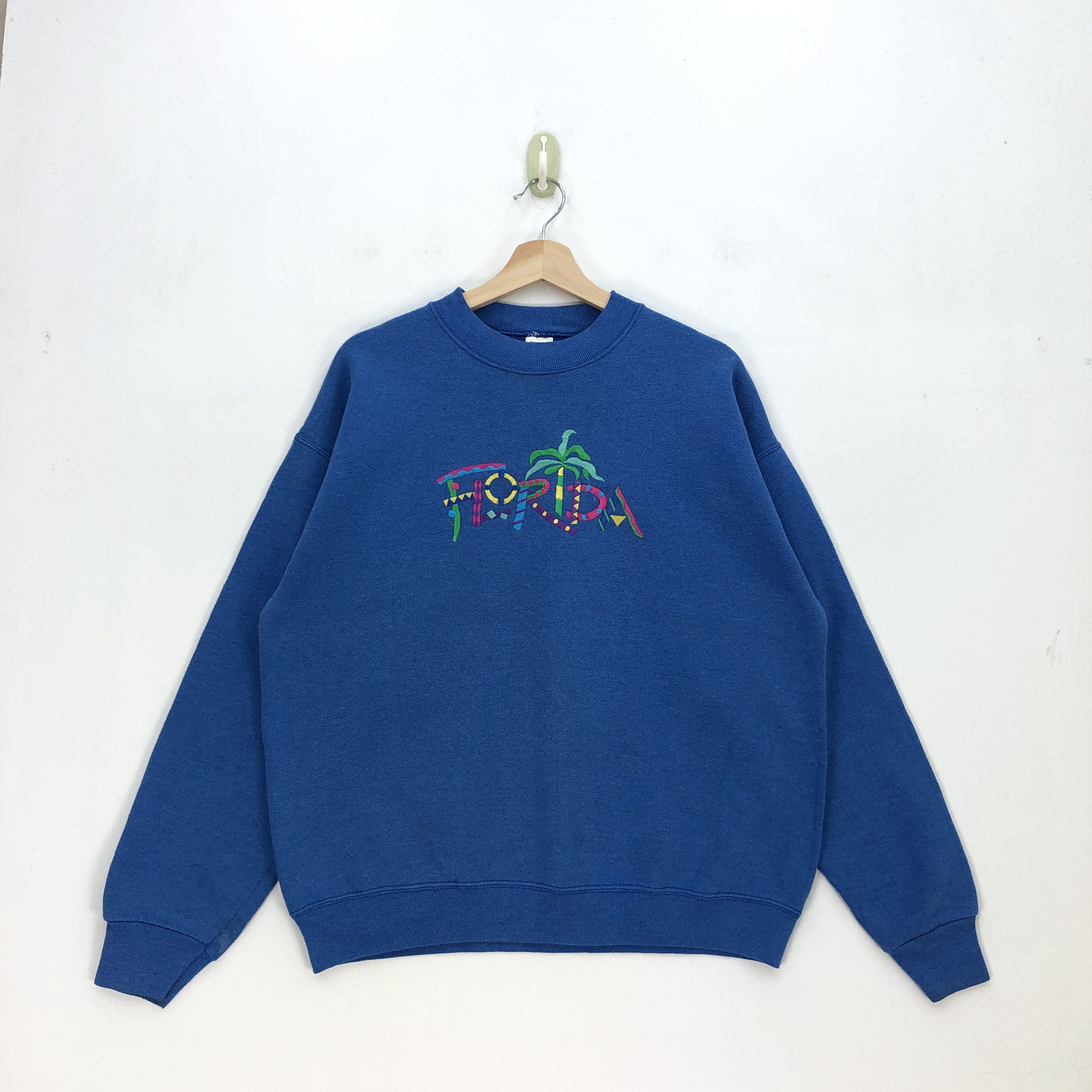 Vintage Florida Sweater Florida Novelty Souvenir Sweatshirt