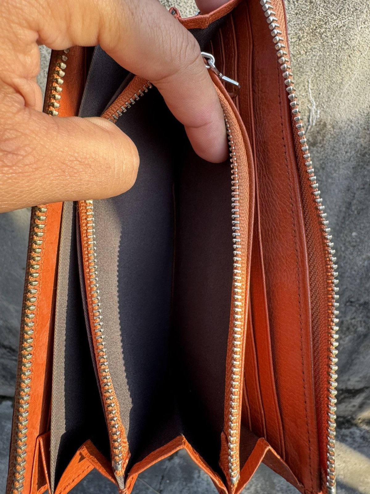 Porter Porter L Shapped Zipper Leather Wallet Size ONE SIZE - 7 Thumbnail