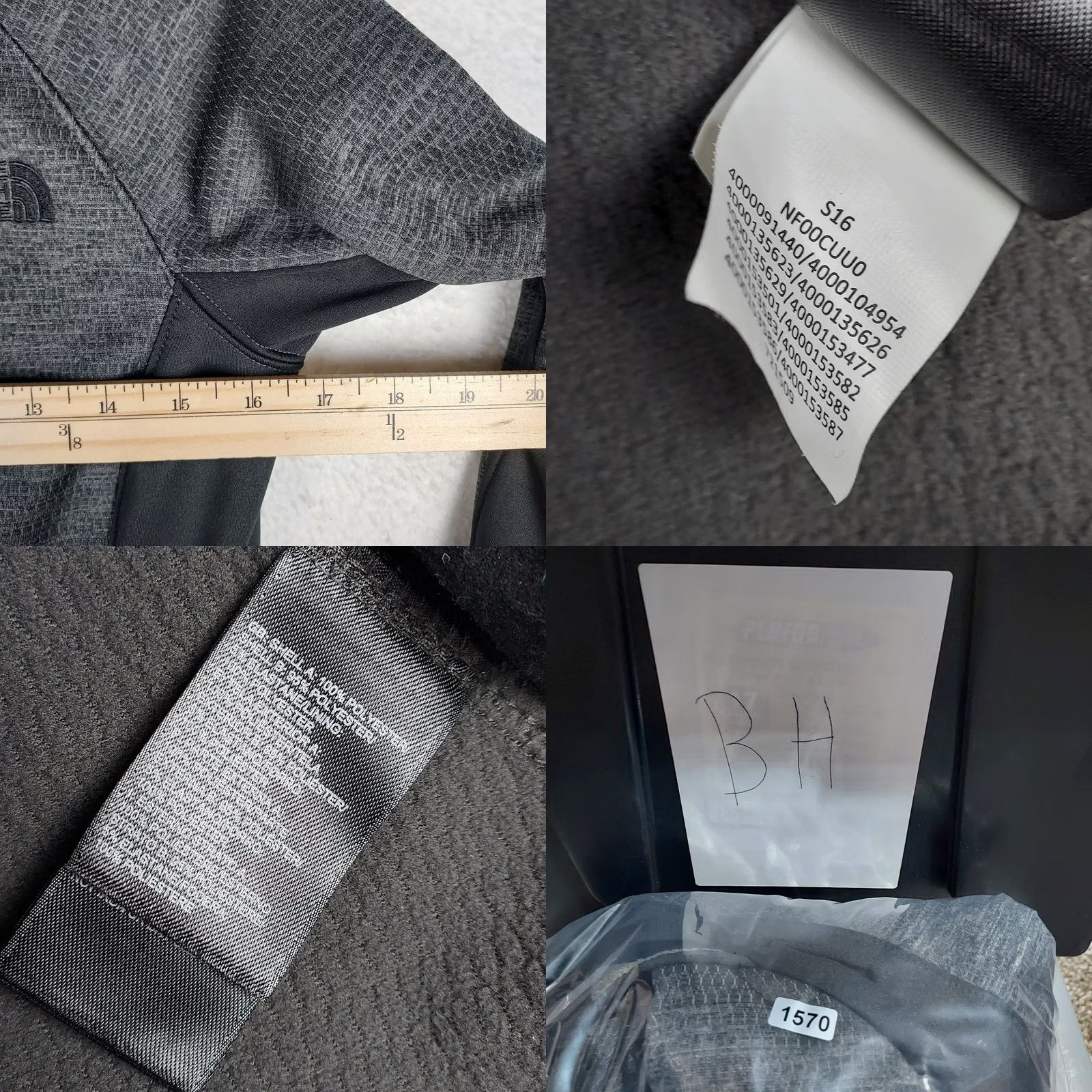 The North Face The North Face Womens S Petite Hooded Jacket Full Zip Gray Outdoor Jacket Size S / US 4 / IT 40 - 8 Thumbnail