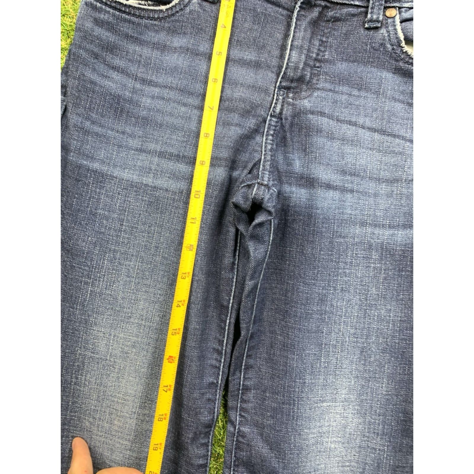 Wrangler Wrangler Flare Jeans Womens 6 Regular Denim Blue Wrangler Retro 09MWWAB Cowboy Western 80s 90s | Jeans Womens Size 28" / US 6 / IT 42 - 5 Thumbnail