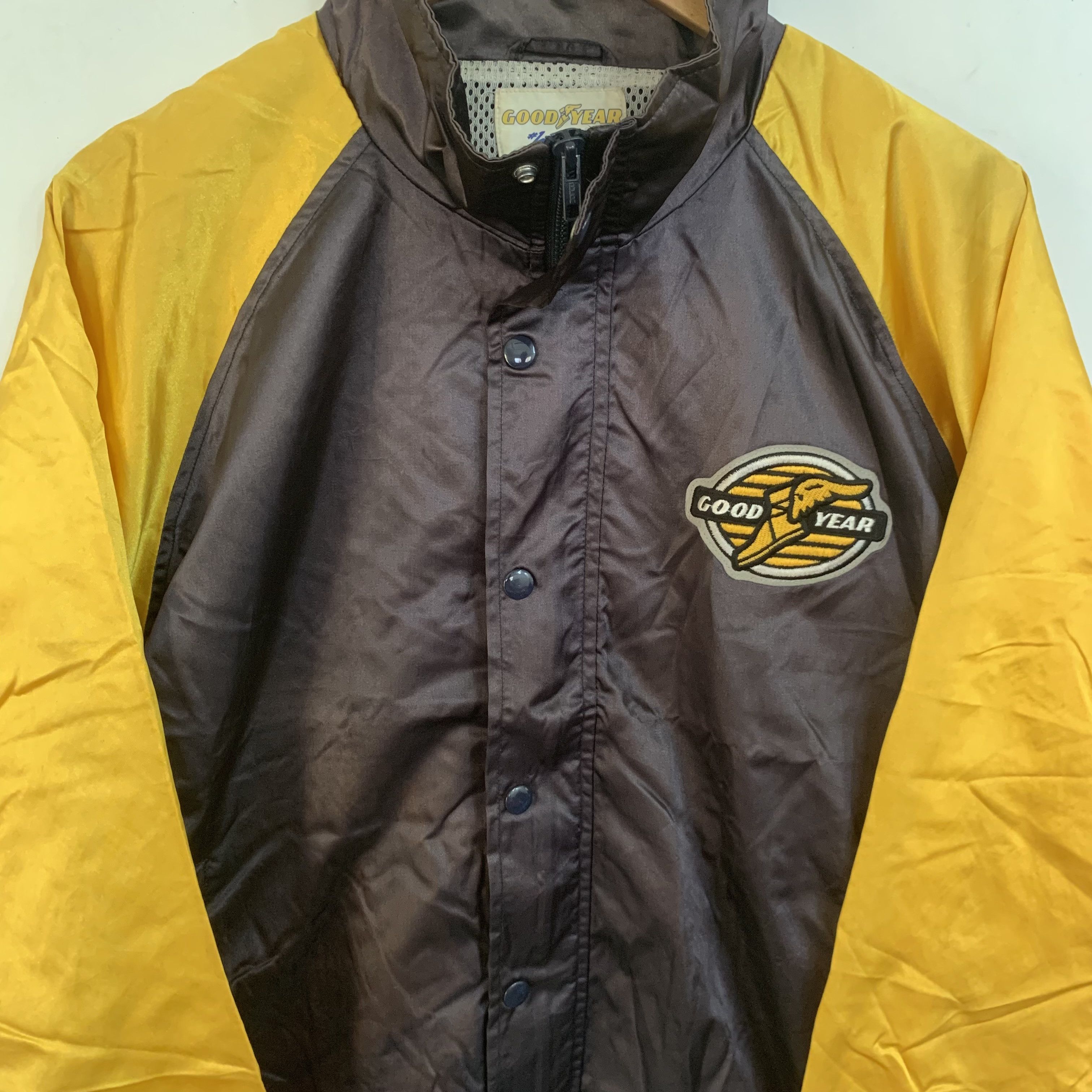 Other Vintage Good Year Bomber Jacket XL size Satin rare Size US XL / EU 56 / 4 - 3 Thumbnail