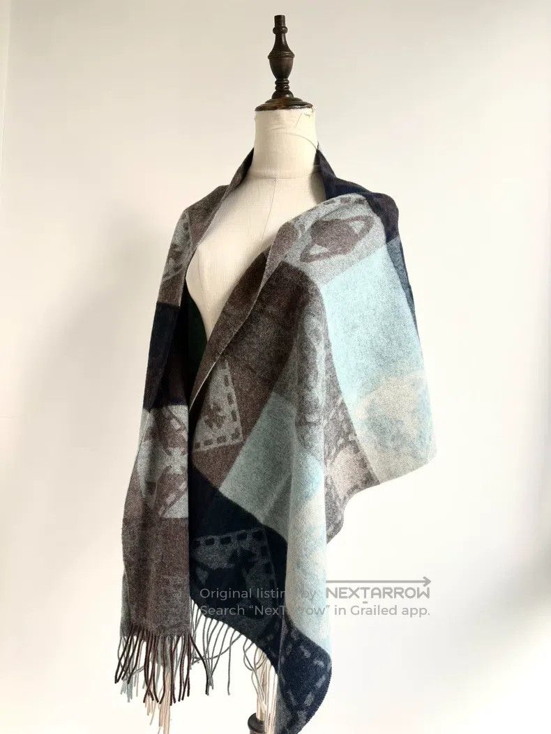 Vivienne Westwood Vivienne Westwood Blue Grey Ice Cream Color Large Saturn L Size ONE SIZE - 4 Thumbnail
