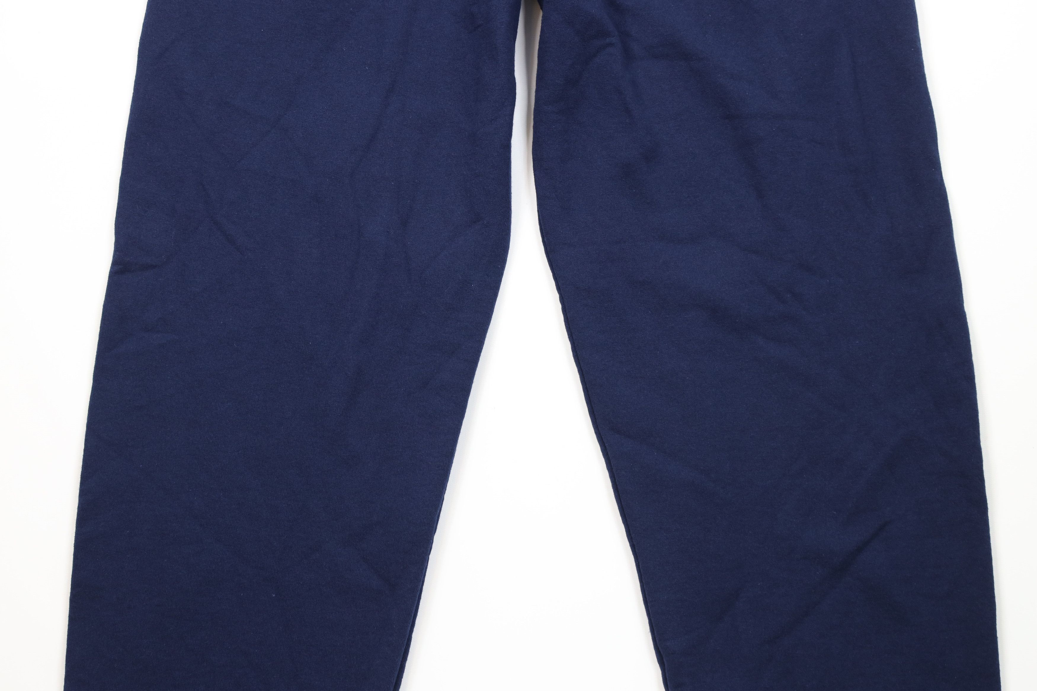 Vintage Vintage 90s Streetwear Sweatpants Joggers Pants Navy Blue Size US 36 / EU 52 - 3 Thumbnail