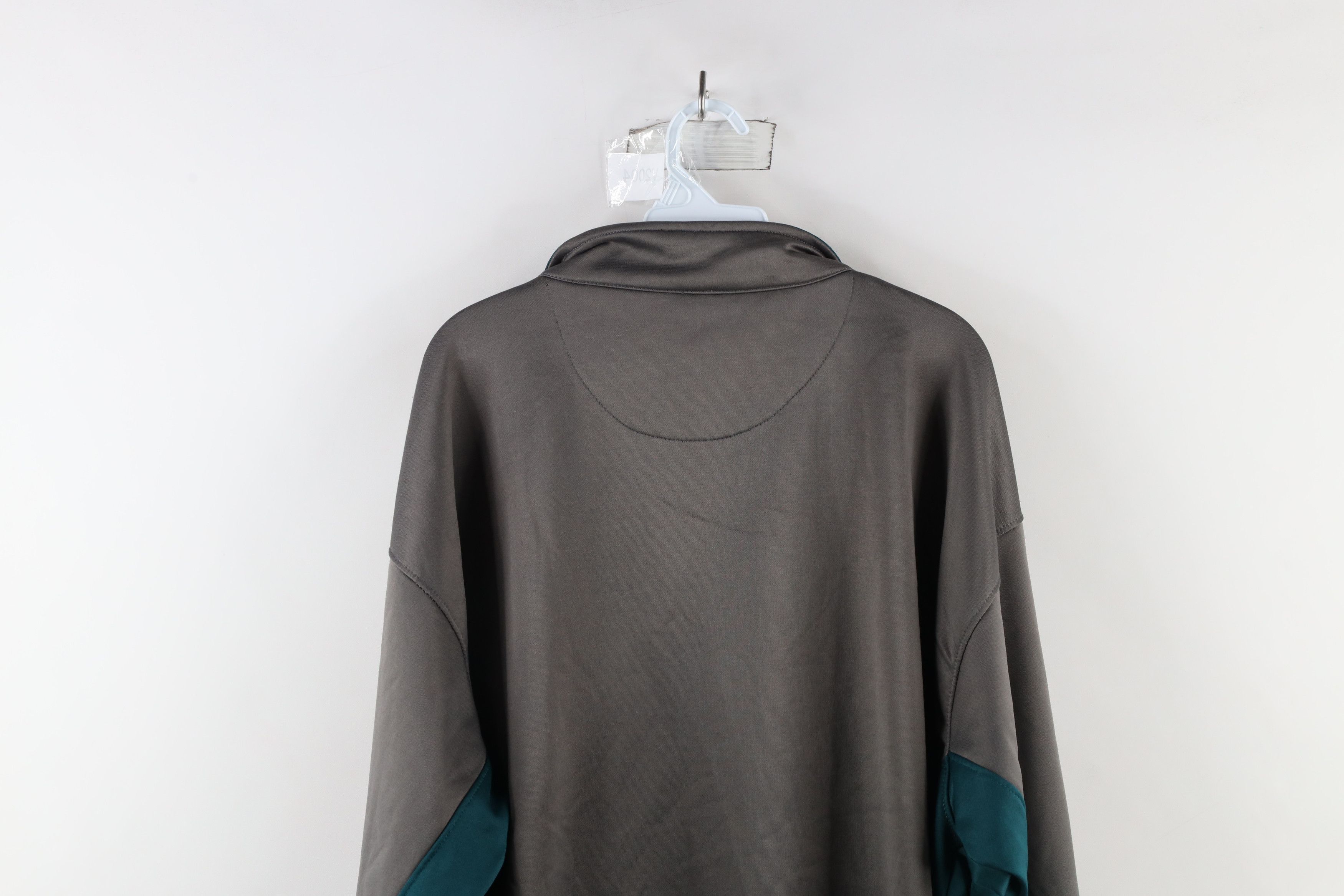Majestic × Vintage Vintage Majestic Eagles Football Half Zip Pullover Sweater Size US XXL / EU 58 / 5 - 10 Thumbnail