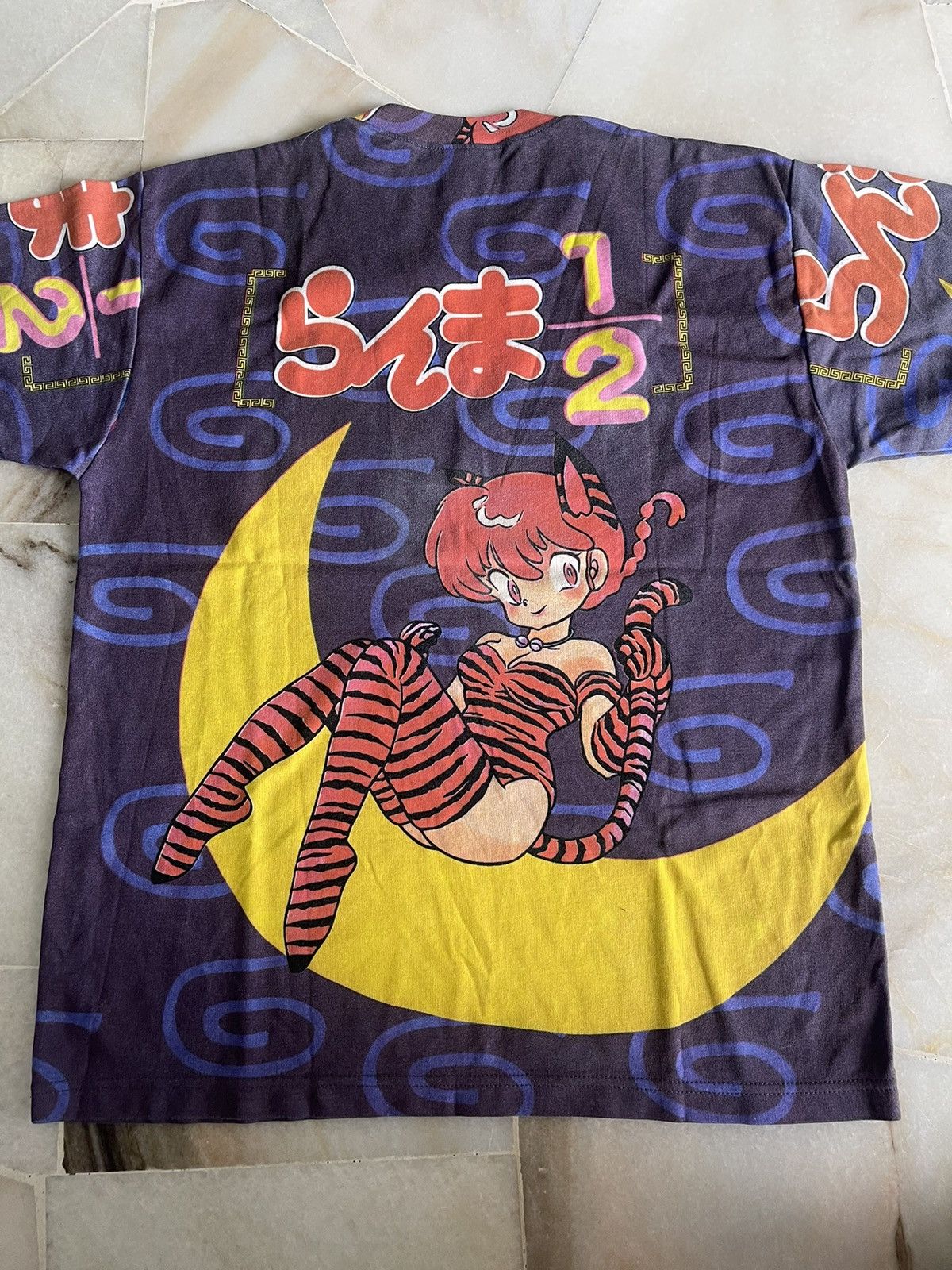 90s vtg vintage らんま 1/2 Pちゃん T shirt XL 90s vtg vintage らんま 1/2 Pちゃん T shirt XL 90s vtg vintage