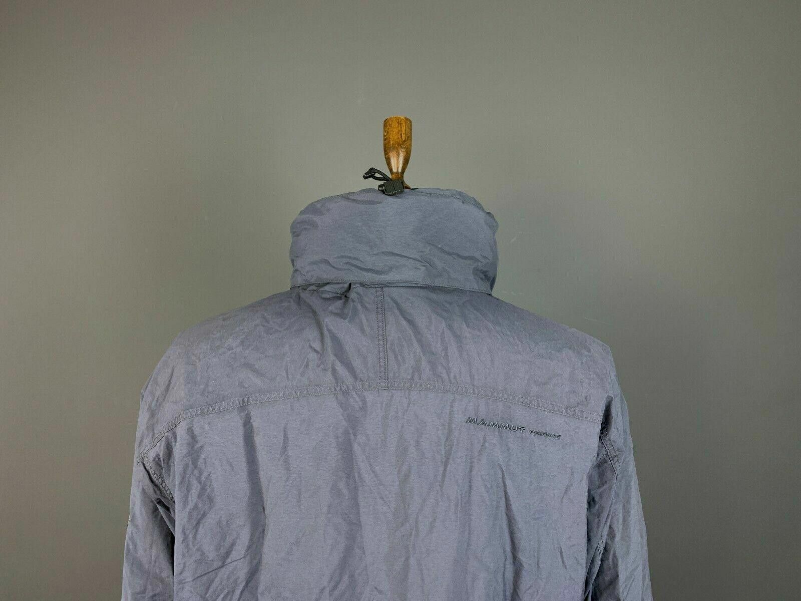 Mammut Men Mammut Vintage Outdoor Blue Hooded Nylon Jacket Size XL Size XL / US 12-14 / IT 48-50 - 8 Thumbnail