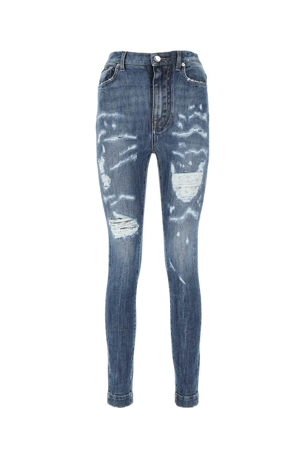 Dolce & Gabbana o1y0825 Denim Pant in Blue Size 26" / US 2 / IT 38 - 1 Thumbnail