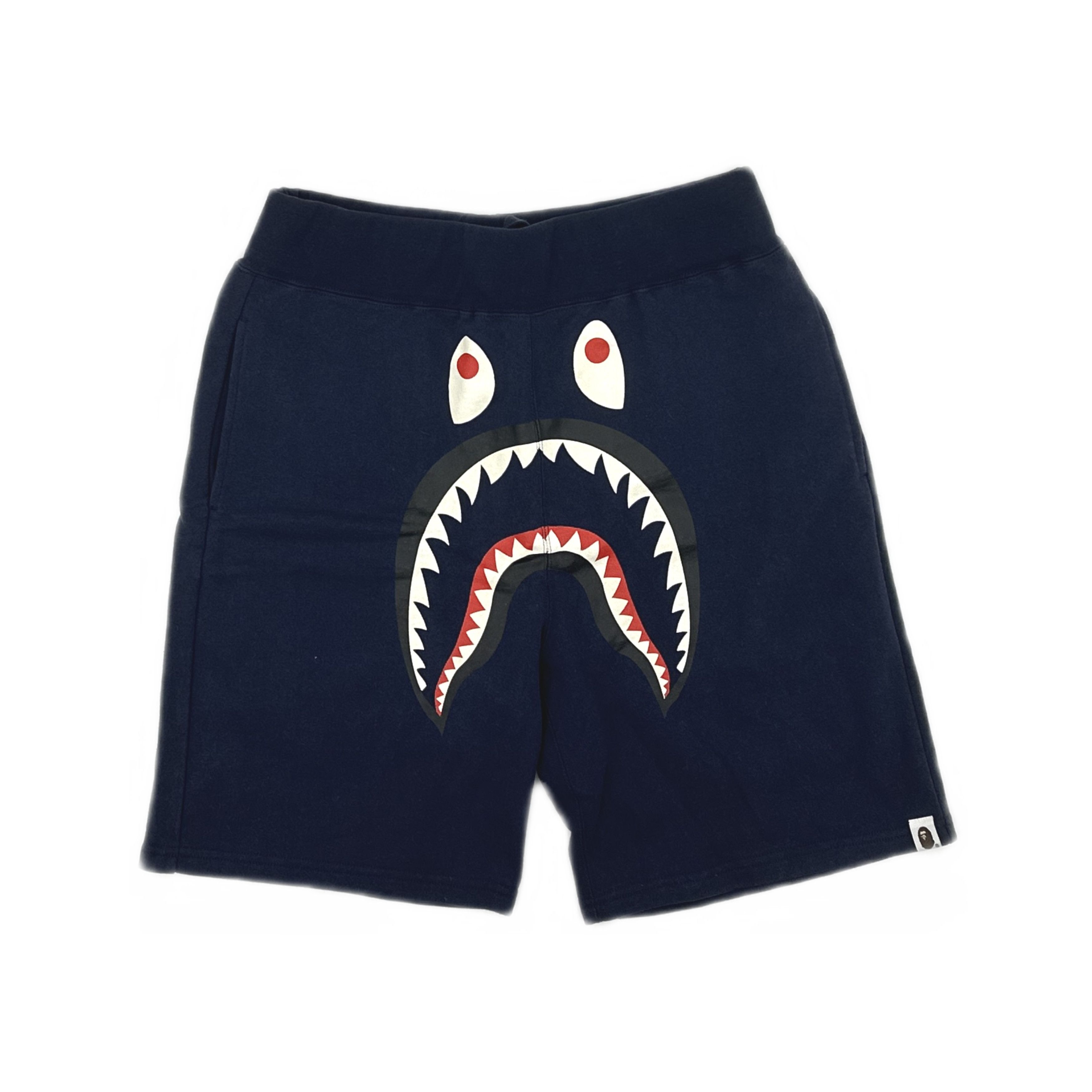 Bape A BATHING APE Shark Print Shorts Size L Size US 34 / EU 50 - 1 Thumbnail