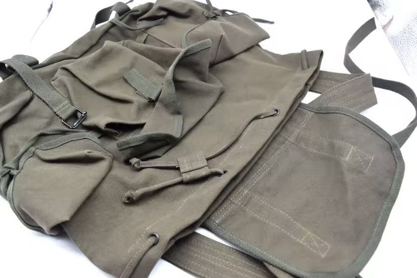 Other Reenactment Military M14 Haversack Field Bag Canvas Backpack Size ONE SIZE - 4 Thumbnail