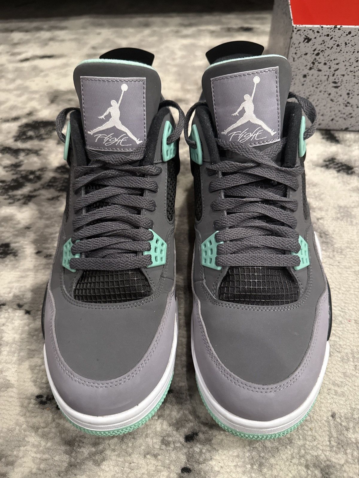 Jordan Brand Air Jordan 4 Green Glow Size 11.5 Size US 11.5 / EU 44-45 - 8 Thumbnail