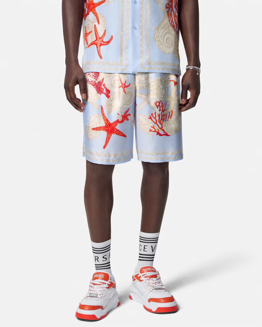 Versace o1s22i1n0125 Bermuda Short in Multicolor Size US 34 / EU 50 - 4 Thumbnail