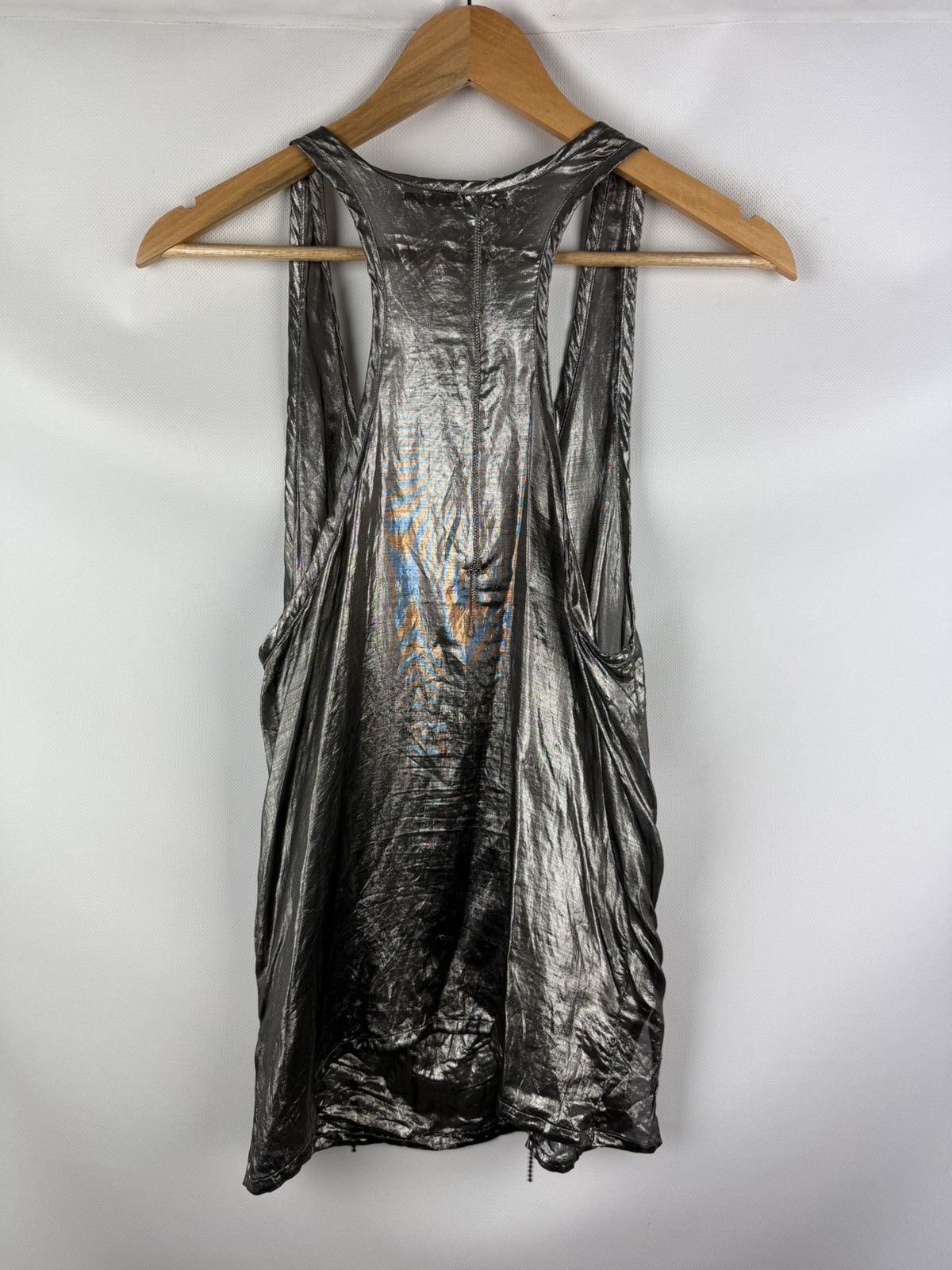 Marithe + Francois Girbaud Marithe Francois Girbaud Silk Sleeveless Tank Top Blouse Size S / US 4 / IT 40 - 13 Thumbnail