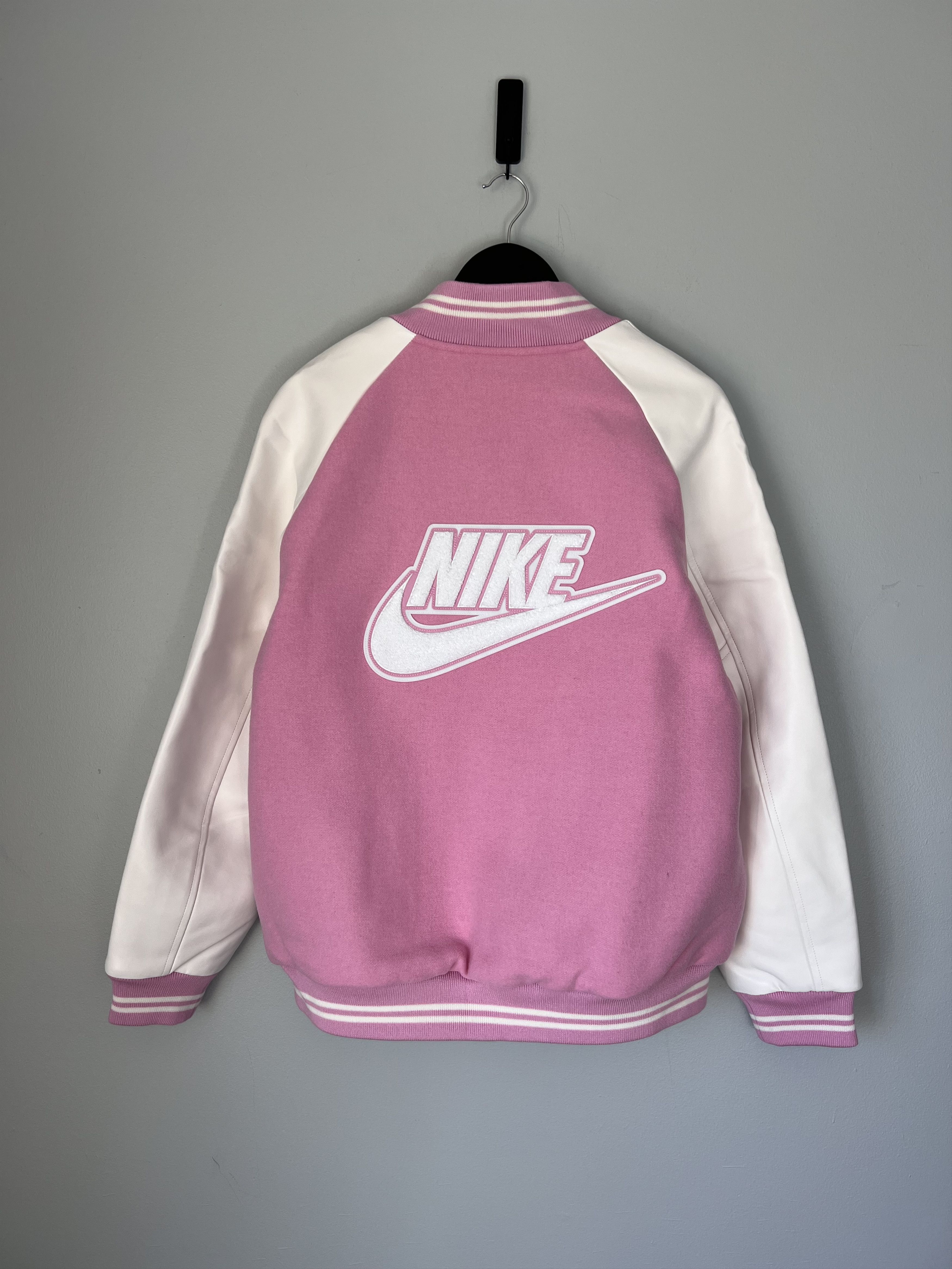 Nigo × Nike Nike Nigo Varsity Jacket in Pink Size US L / EU 52-54 / 3 - 6 Thumbnail