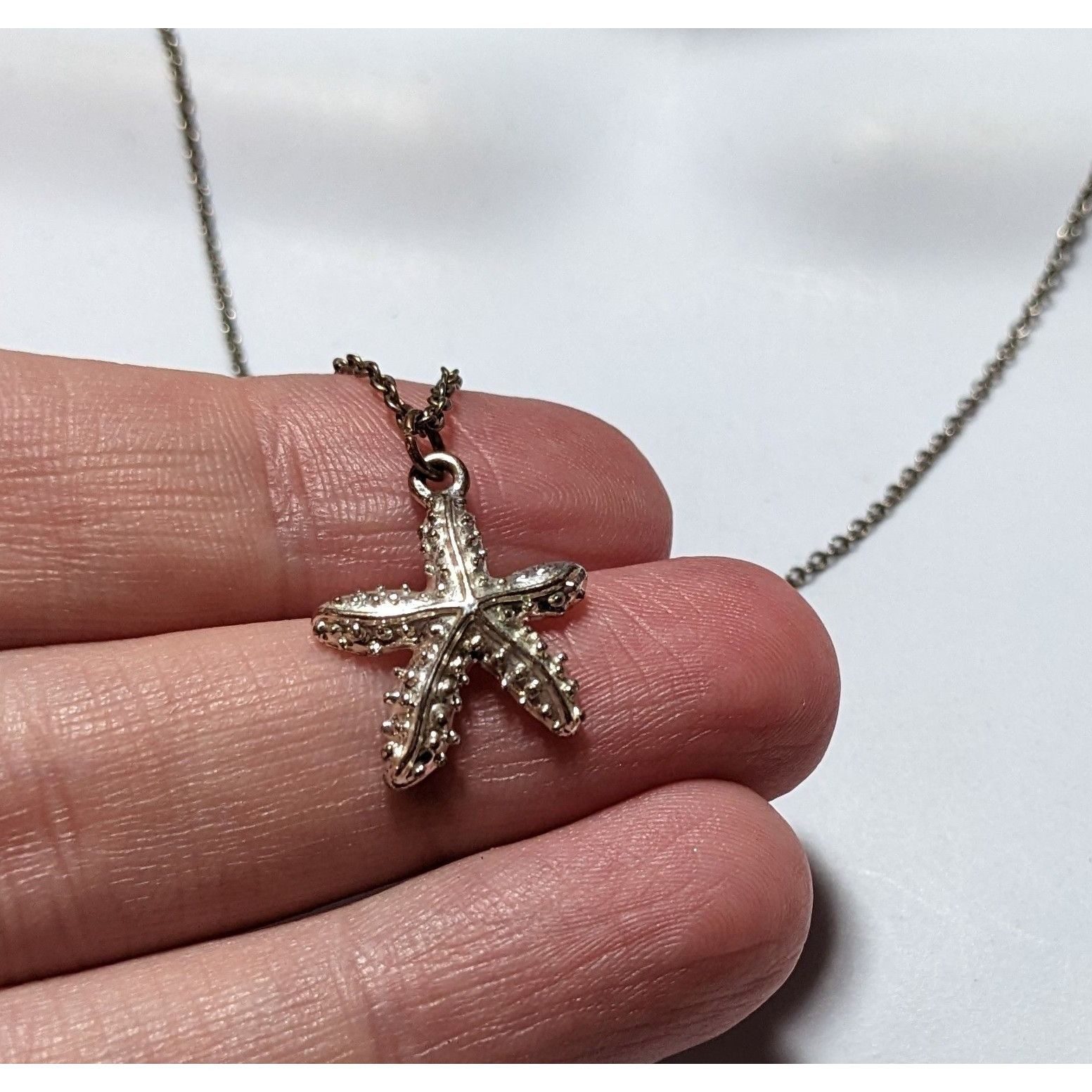 Other Minimalist Silver Starfish Necklace Size ONE SIZE - 9 Thumbnail