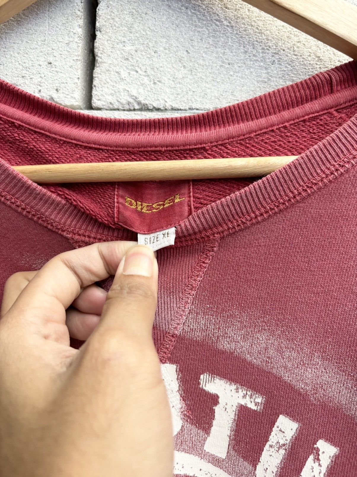 Diesel VINTAGE FADED DIESEL SWEATSHIRT Size US L / EU 52-54 / 3 - 2 Thumbnail