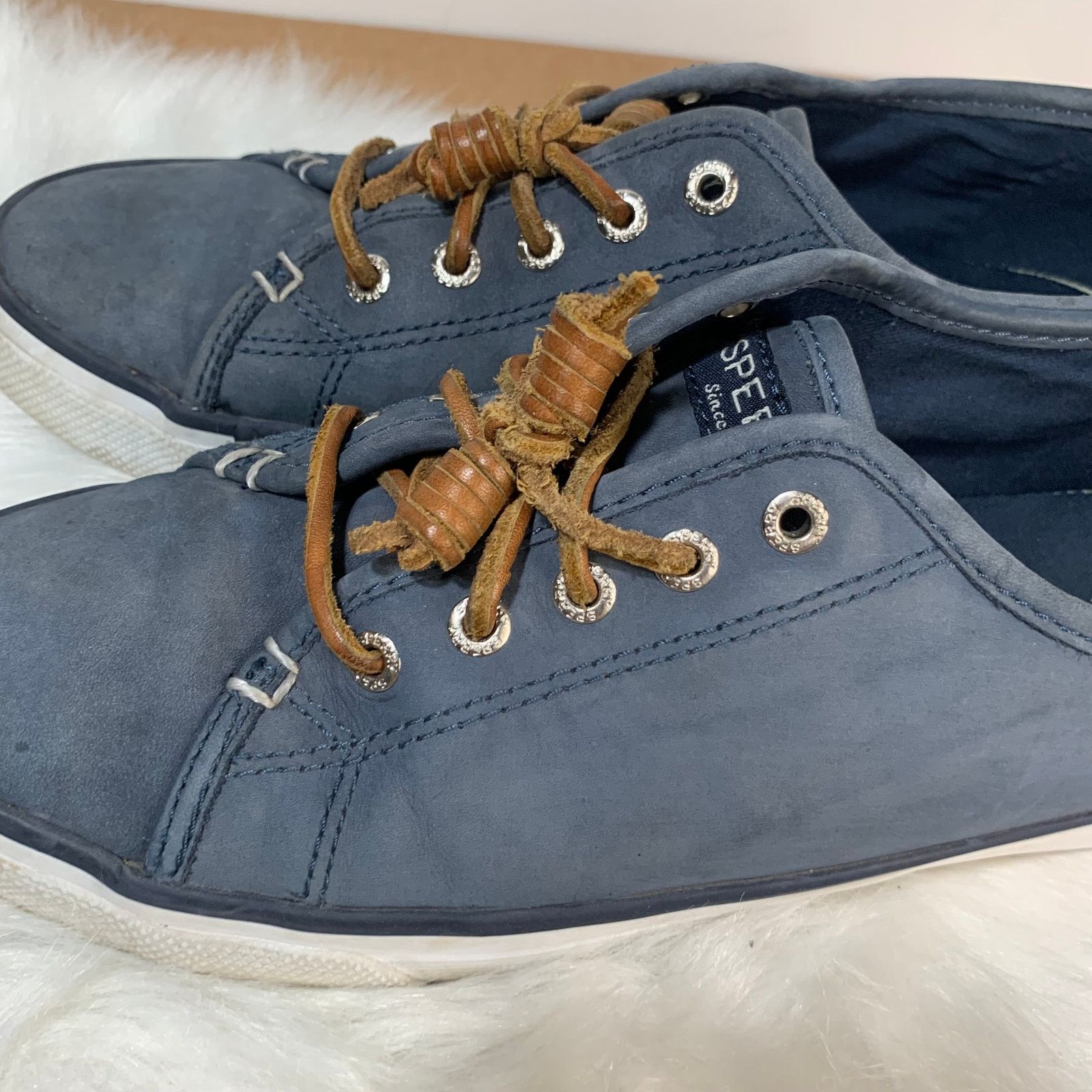 Sperry Sperry Women's Blue Boat Shoes Size 8 Size US 8 / IT 38 - 8 Thumbnail