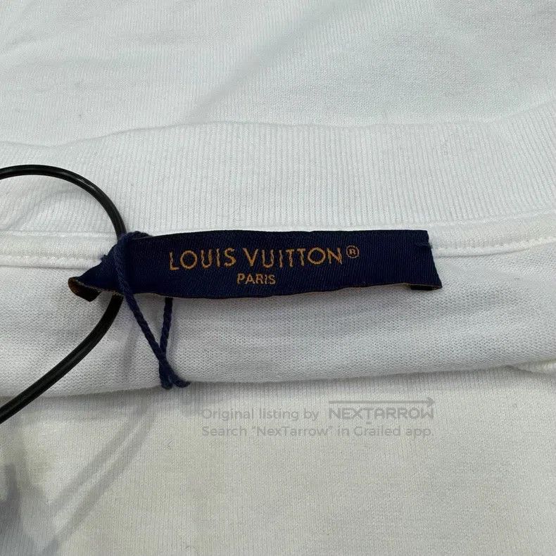 Louis Vuitton Louis Vuitton New Graffiti Print Pocket Short Sleeve Size US L / EU 52-54 / 3 - 4 Thumbnail