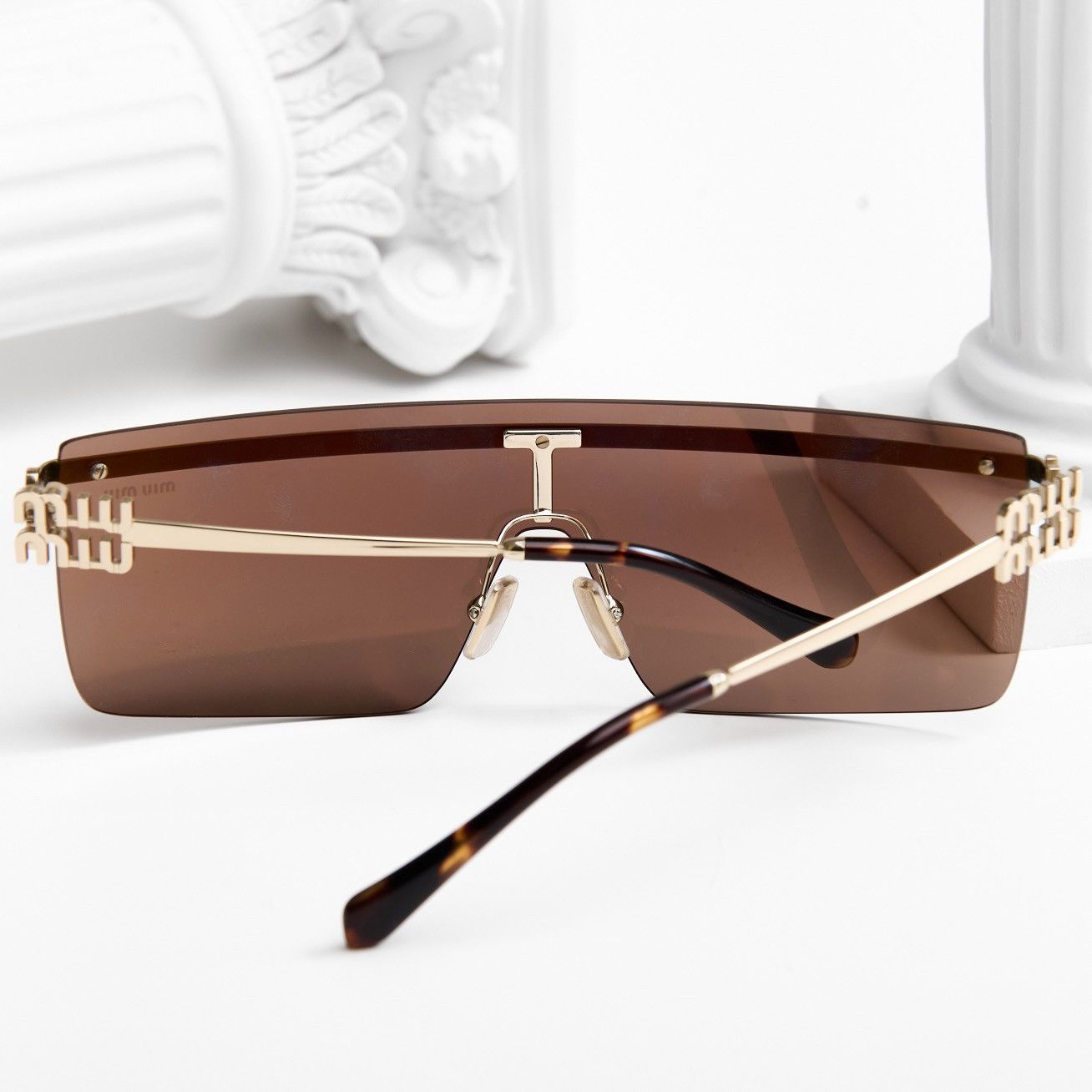 Miu Miu MIU MIU 0MU 50ZS ZVN70D SUNGLASSES Size ONE SIZE - 7 Thumbnail