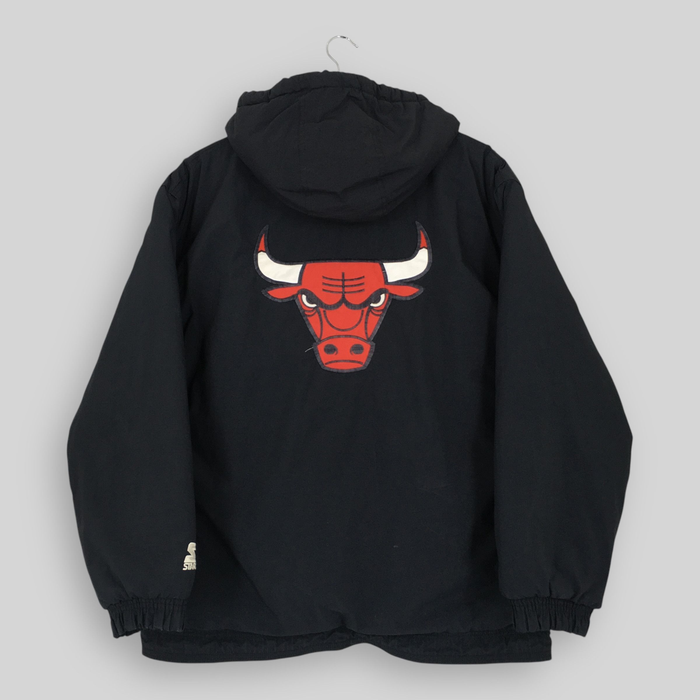 NBA × Starter × Vintage Vintage Chicago Bulls NBA Starter Jacket Small Size US S / EU 44-46 / 1 - 1 Thumbnail
