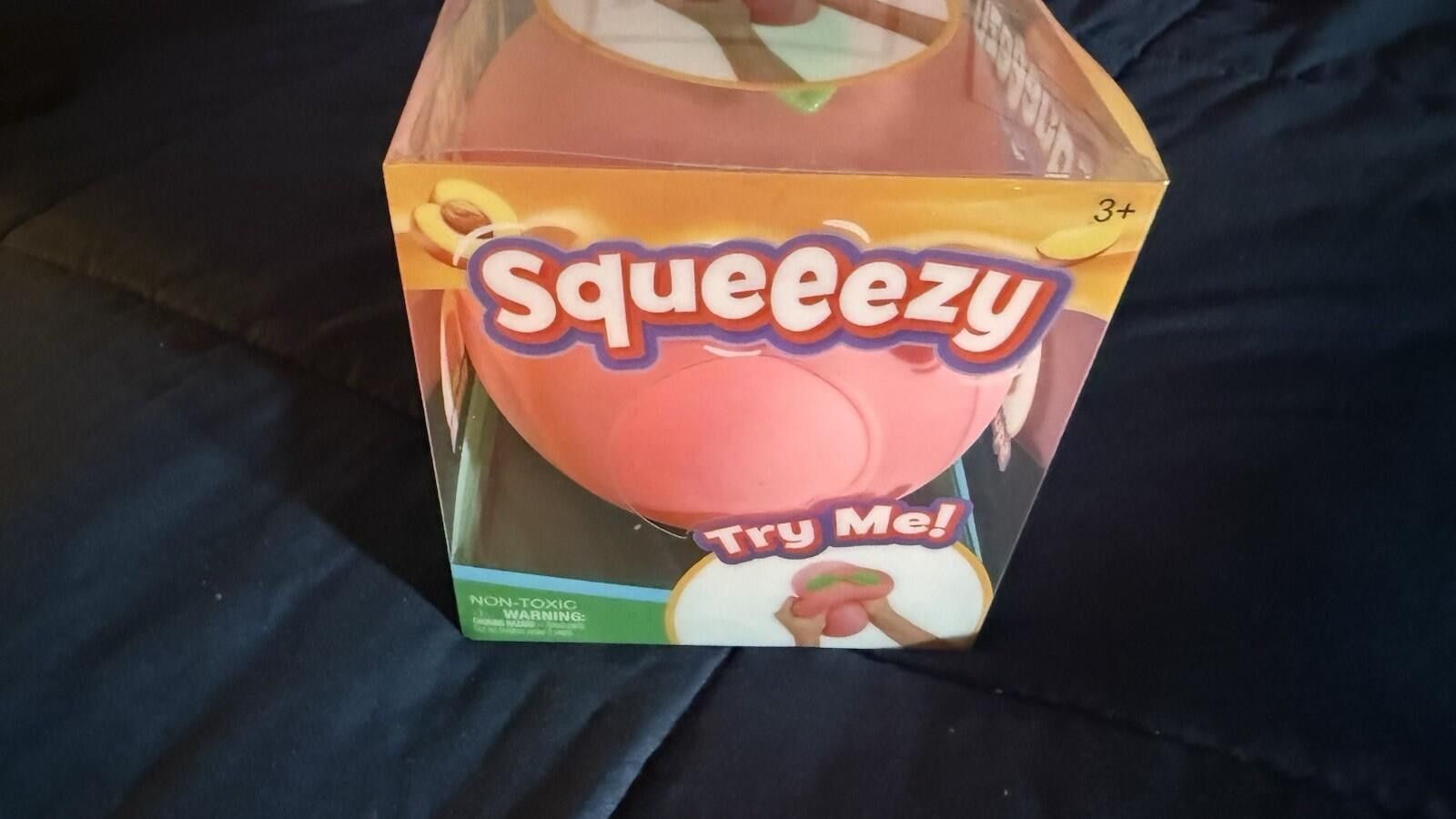 Other Sunny Days Jumbo Squeezy Peach Squishy Stress Sensory Fun Size ONE SIZE - 3 Thumbnail