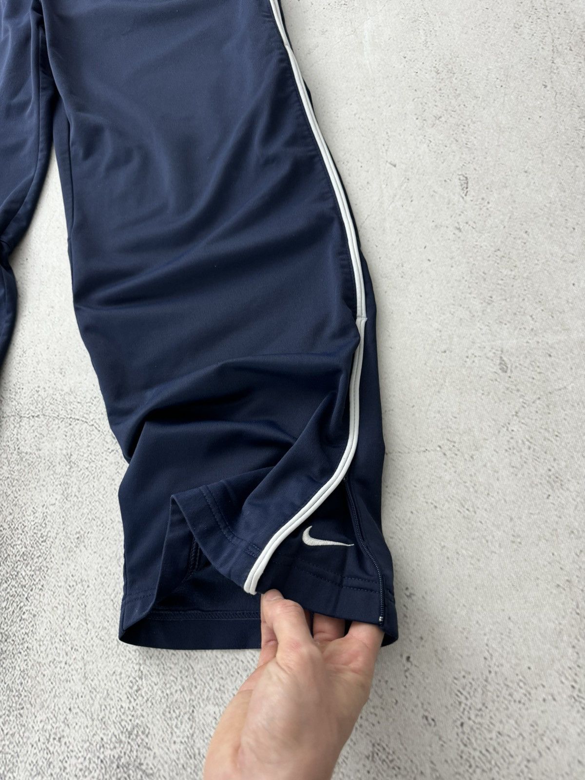 Vintage Nike Vintage Swoosh Y2K Blue Pants Size US 36 / EU 52 - 6 Thumbnail