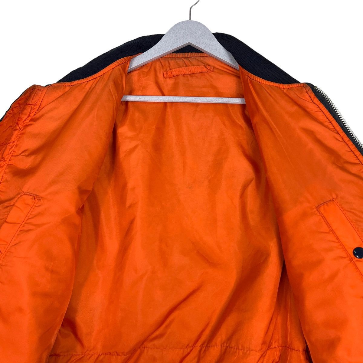 Alpha Industries 🔥 VINTAGE MA-1 ALPHA INDUSTRIES BOMBER JACKET MADE IN USA Size US L / EU 52-54 / 3 - 13 Thumbnail