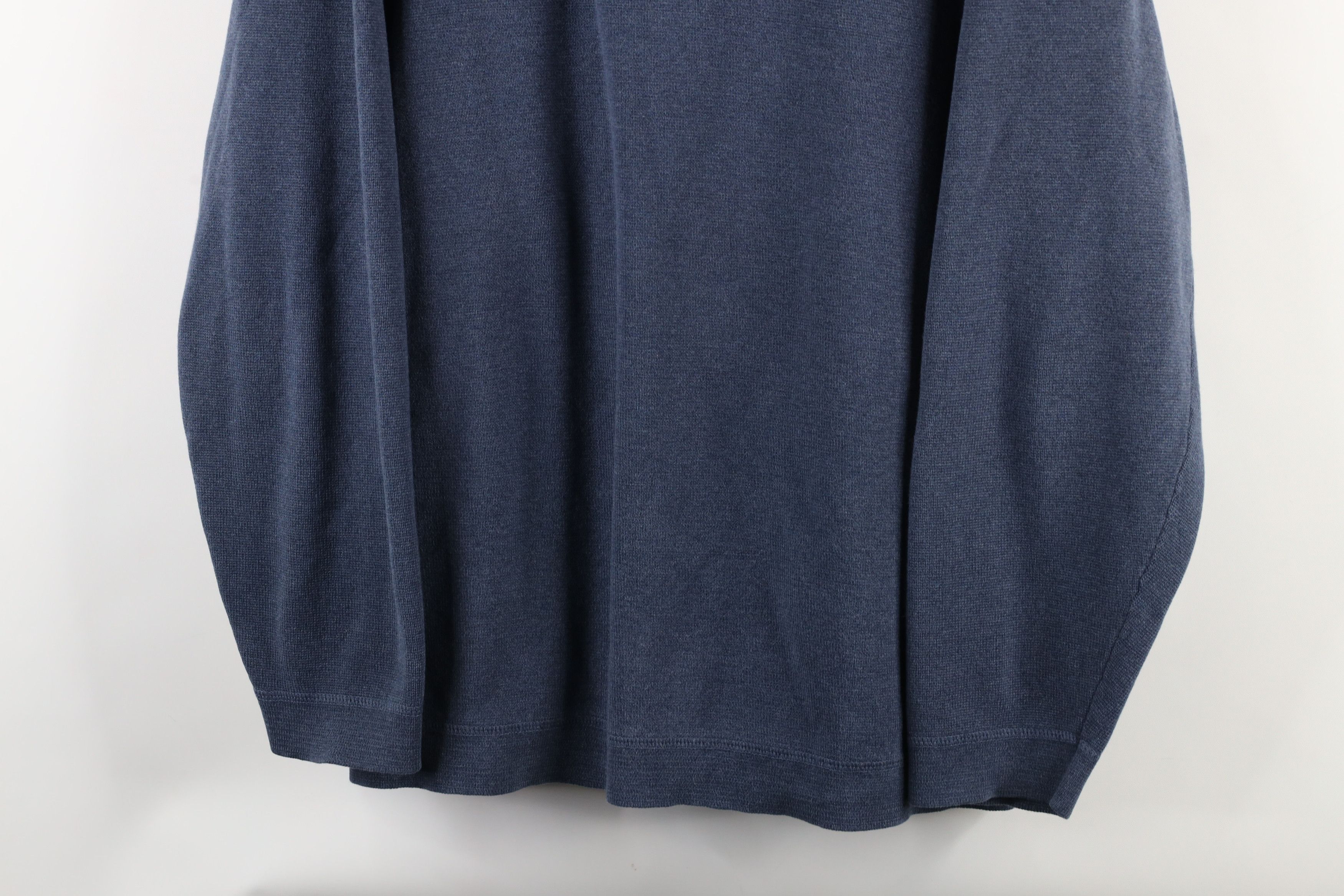 Eddie Bauer × Vintage Vintage Eddie Bauer Cotton Thermal Knit Collared Polo Size US XL / EU 56 / 4 - 3 Thumbnail