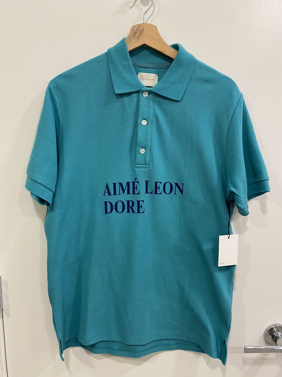 Aime Leon Dore Aime Leon Dore Graphic Polo Shirt Size US S / EU 44-46 / 1 - 1 Thumbnail
