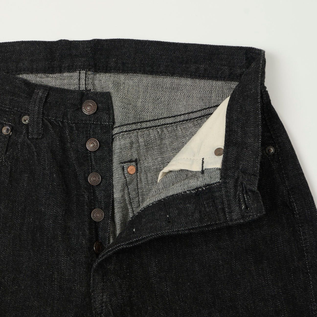 Full Count & Co. Fullcount 1101 SS (Super Smooth) Black One Wash Size US 31 - 4 Thumbnail