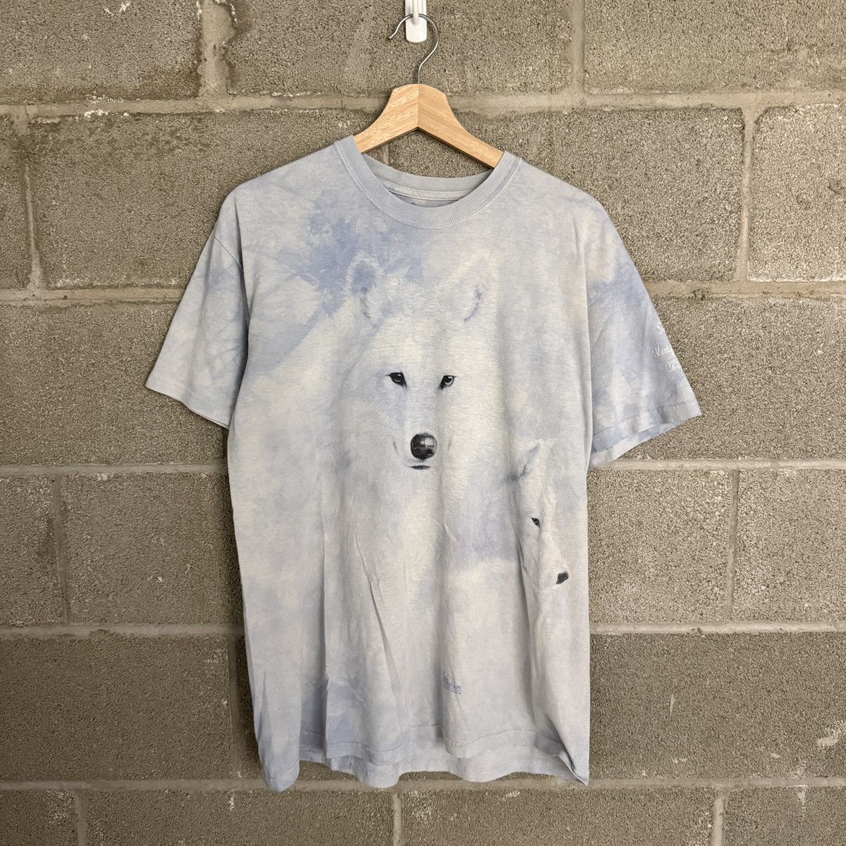 The Mountain Vintage 2005 The Mountain Wolf Blue Nature Tee Mens Medium Size US M / EU 48-50 / 2 - 1 Thumbnail