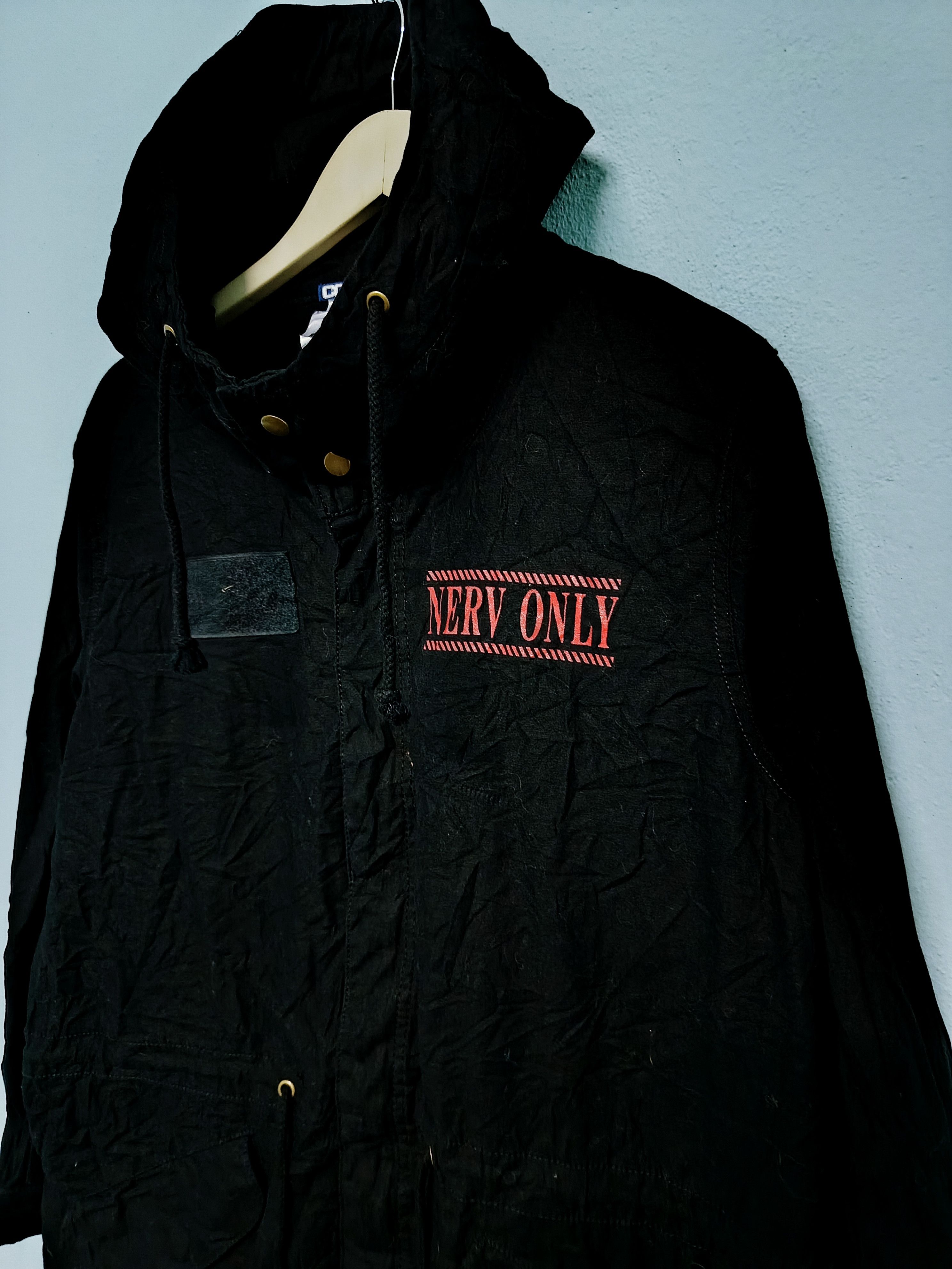 Anime × Cartoon Network Rare Y2K Evangelion NERV Hoodie Jacket By Cospa Size US M / EU 48-50 / 2 - 6 Thumbnail