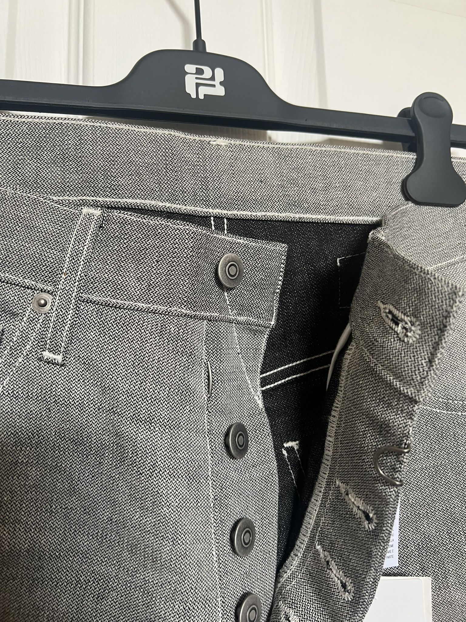 Maison Margiela Maison Margiela Broken Twill Turn Up Jeans sz 31 Size US 31 - 2 Thumbnail