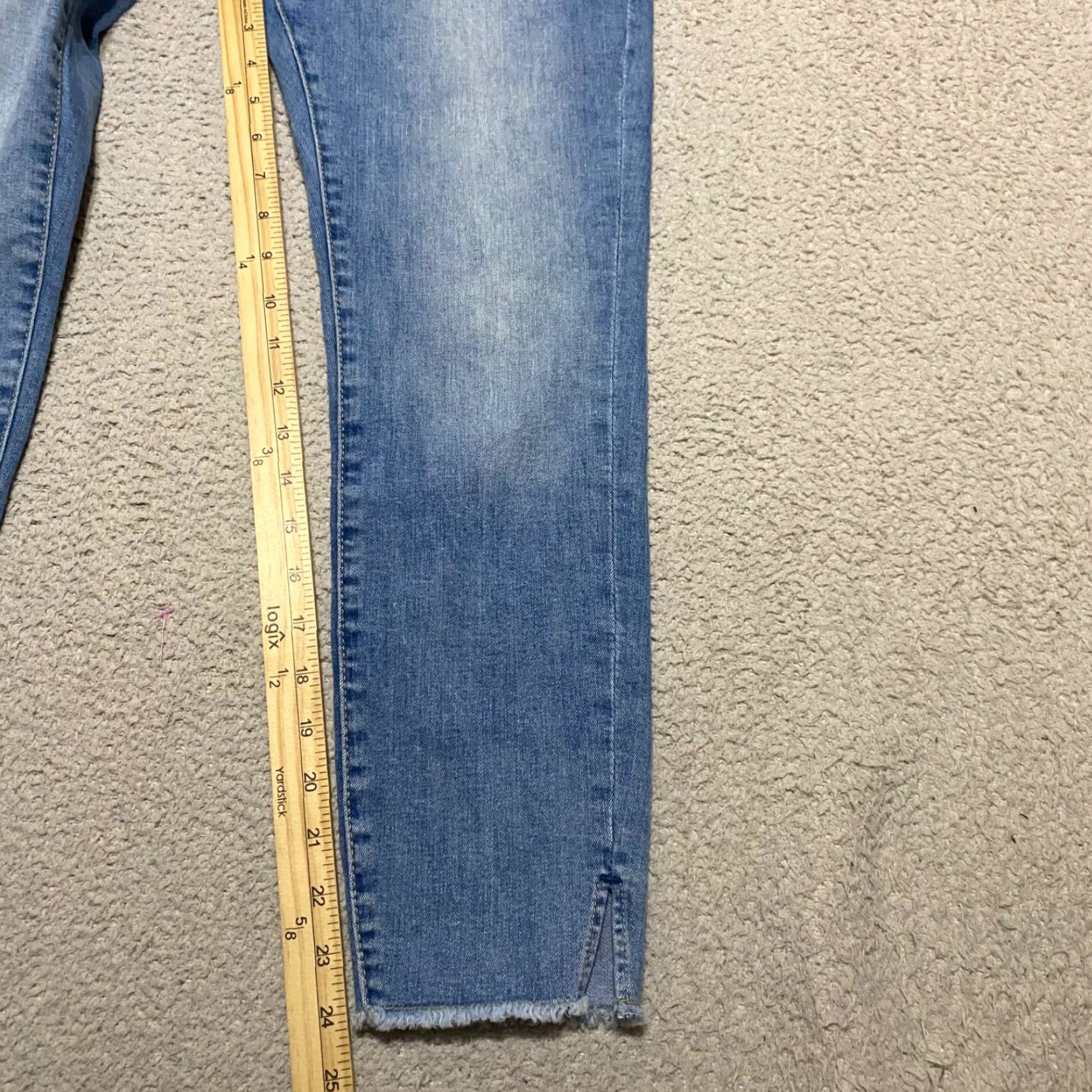 Vintage Kensie Jeans Jeans Blue Denim Medium Wash Mid Rise Skinny Cropped Womens 8 Size 30" / US 8 / IT 44 - 6 Thumbnail